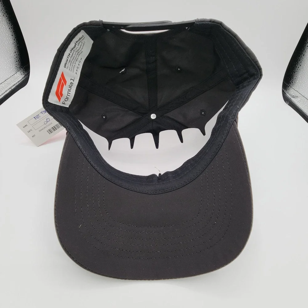 Yohji Yamamoto Formula One F1 Wildside Hat Snapback Black Grand Prix NEW‎ w/ Tag